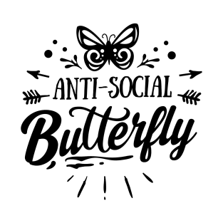 Antisocial Butterfly T-Shirt