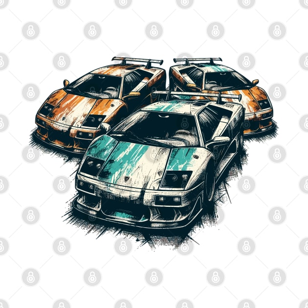 Lamborghini Diablo by Vehicles-Art