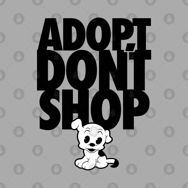 ADOPT DON'T SHOP - Betty Boop Pudgy by ROBZILLA