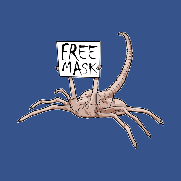 Free Mask - Facehugger by Polomaker