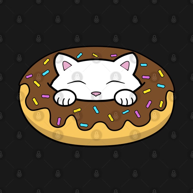 Chocolate Doughnut Cats by Purrfect