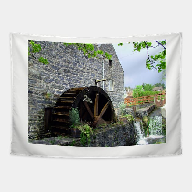 Blair Atholl Water Mill Tapestry by tomg