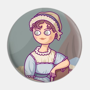 Jane Austen Pin
