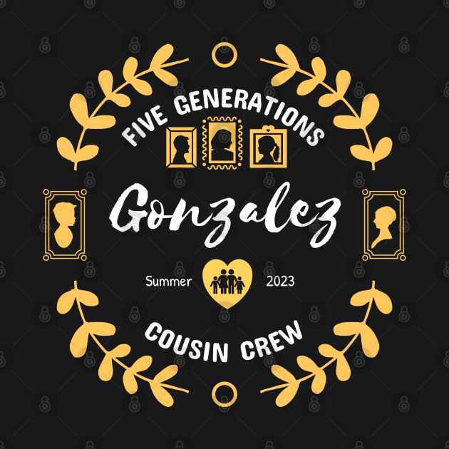 Gonzalez Cousin Crew Family Reunion Summer Vacation by TayaDesign