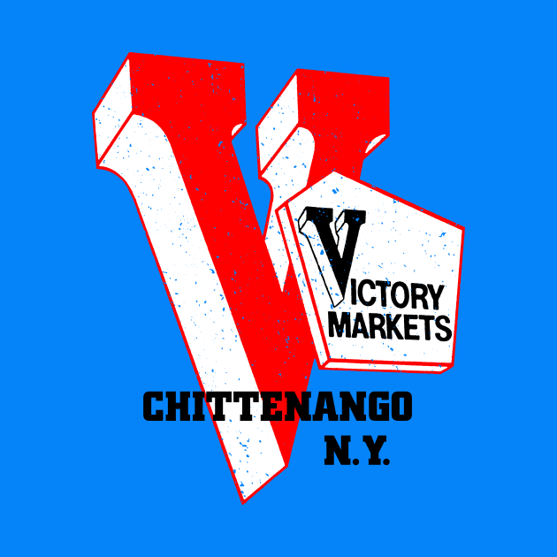 Victory Market Former Chittenango NY Grocery Store Logo by MatchbookGraphics