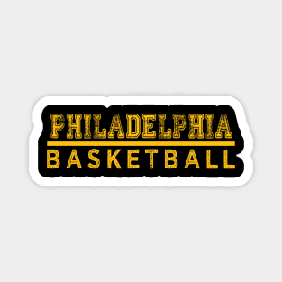 Awesome Basketball Philadelphia Proud Name Vintage Beautiful Team Magnet