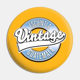 Escuintla guatemala vitnage logo. Pin