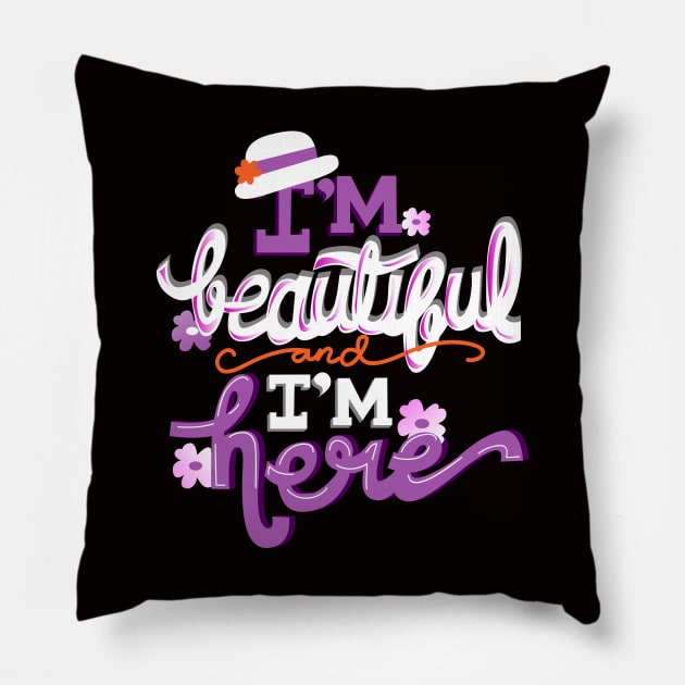 The Color Purple Quote Pillow by KsuAnn