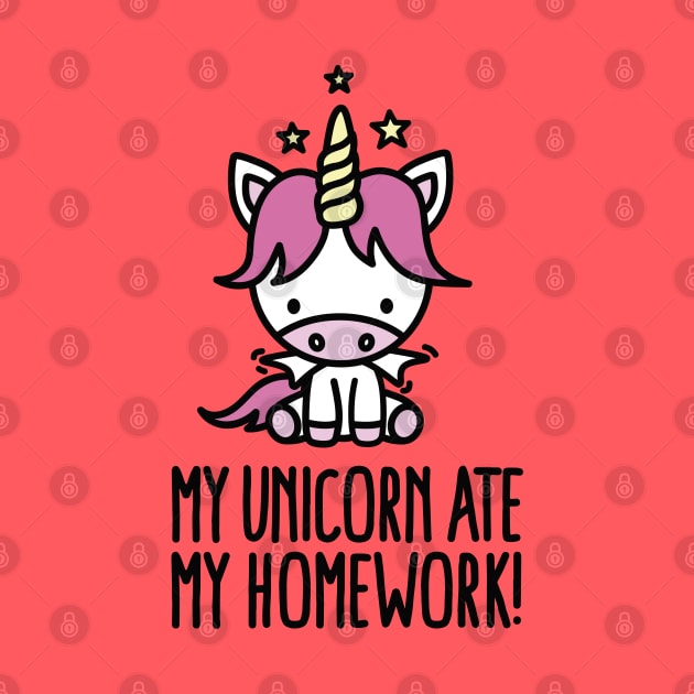 My unicorn ate my homework by LaundryFactory