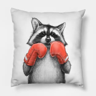 Raccoon boxer Pillow