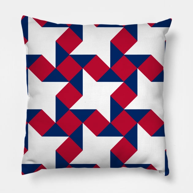 Red white and blue pillows sale