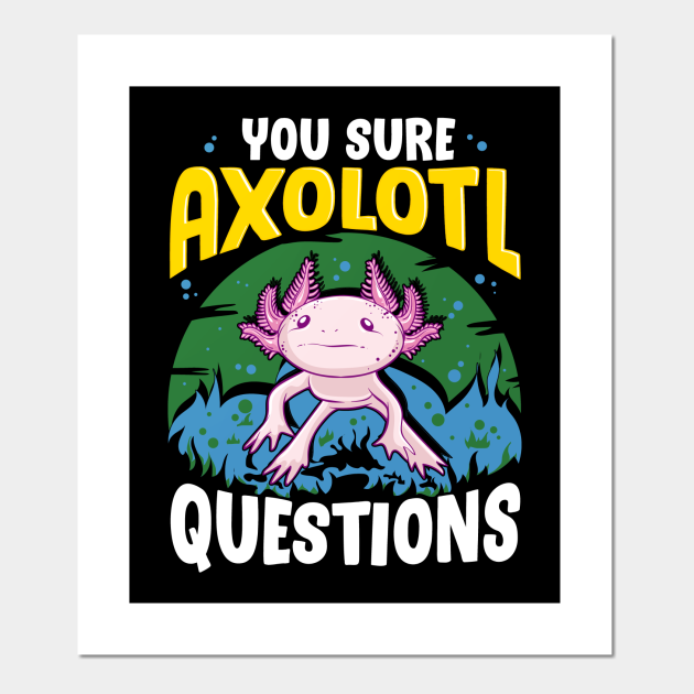 1 X Greeting Card - I Love You A-lotl Axolotl Pun Joke Dragon Fish Animals Happy Birthday Sorry Love Mum Dad Girls Boys Friend #79756 - UK