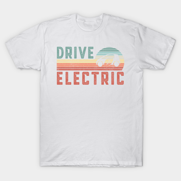 Discover Funny Electric Vehicle Car Gift Car was charging - Electric Vehicle - T-Shirt