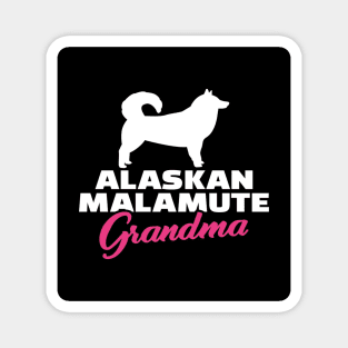 Alaskan Malamute Grandma Magnet