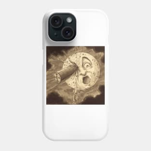 A Voyage to the Moon - Vintage Film Art Phone Case