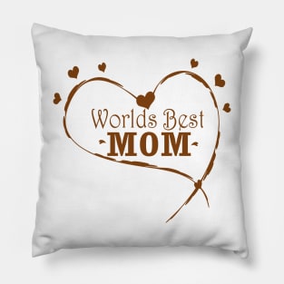 Worlds Best Mom Pillow