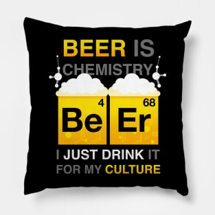 Beer Chemistry Pillow