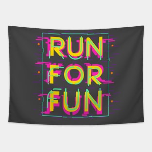 run for fun Tapestry