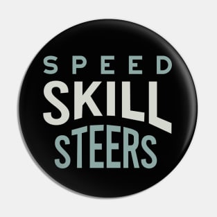 Speed Skill Steers Pin