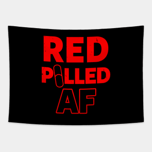 Red Pilled AF Tapestry