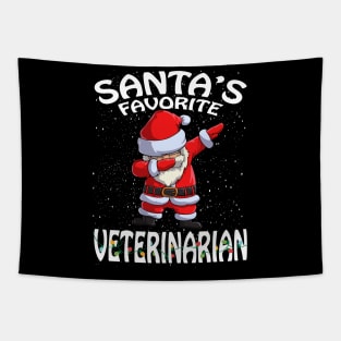 Santas Favorite Veterinarian Christmas Tapestry