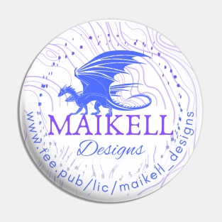 2023 Maikell Designs Logo (MD23Dra002) Pin