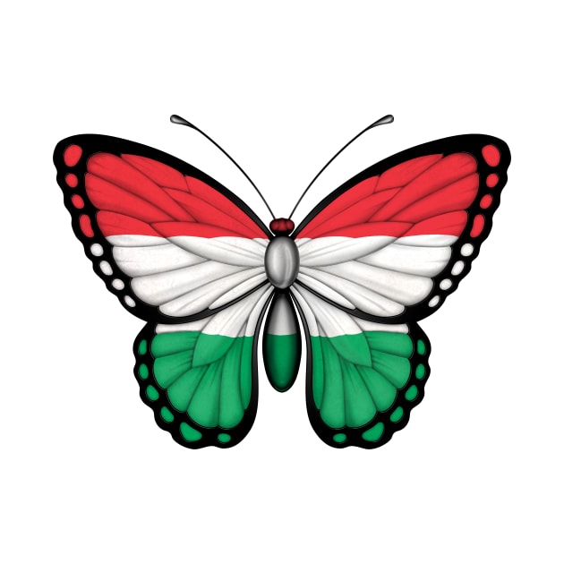 Hungarian Flag Butterfly by jeffbartels