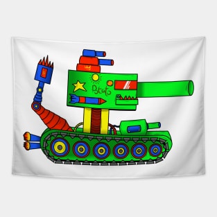 Potato Tank Tapestry