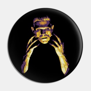 Frankenstein Halloween Classic Pin