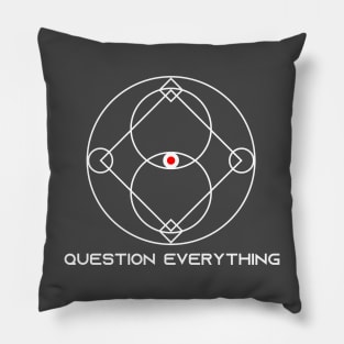 question everything Pillow