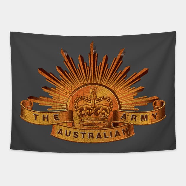 Australian Armed forces - army Tapestry by Midcenturydave