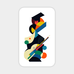 Abstract artist Magnet