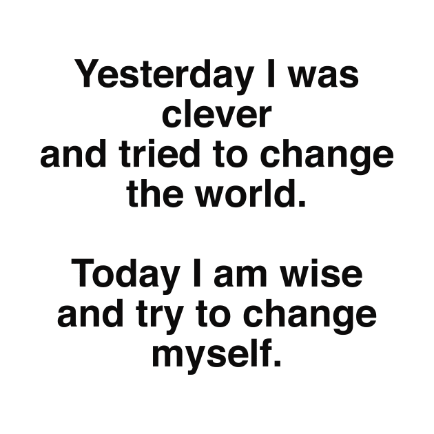 Today I Am Wise by TheCosmicTradingPost