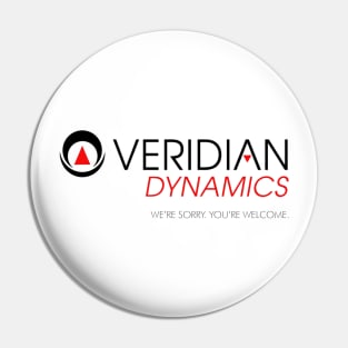 Better Off Ted Veridian Dynamics "We're Sorry. You're Welcome" Pin