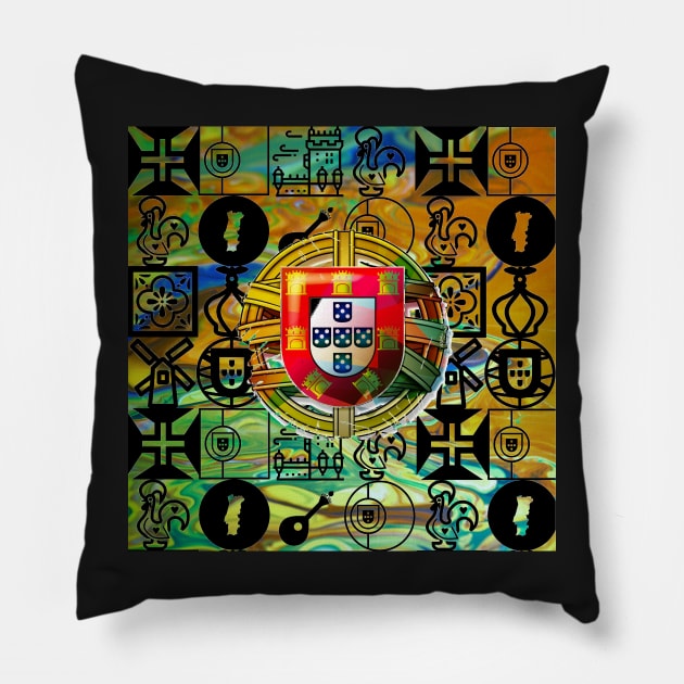 PORTUGAL Pillow by Azorean1963