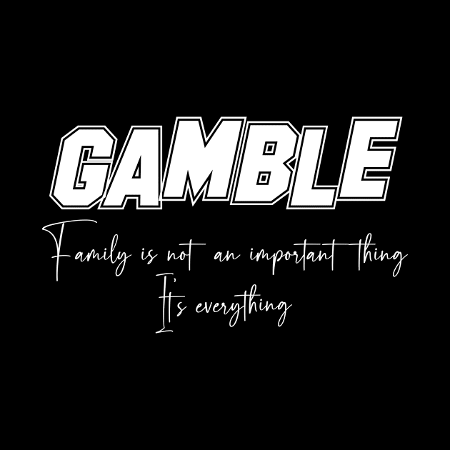 Gamble Second Name, Gamble Family Name, Gamble Middle Name by JohnstonParrishE8NYy