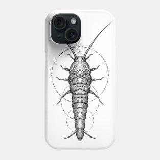 Silverfish Schematic Phone Case