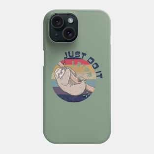 Just do it later funny Sloth Phone Case