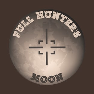 Full Hunter's Moon, Fullmoon In October - Full Moon Tonight T-Shirt