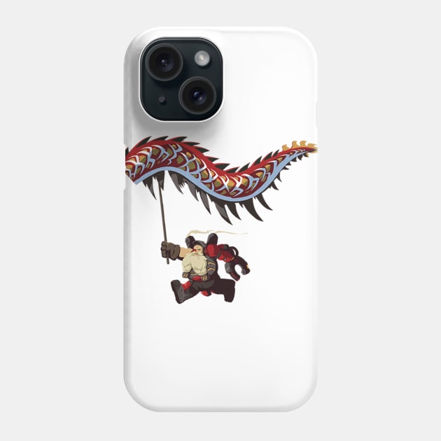 Torbjorn Dragon Dance Phone Case by Genessis