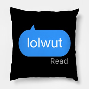 Lolwut Text Pillow