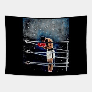 Muhammad Ali Brush Tapestry