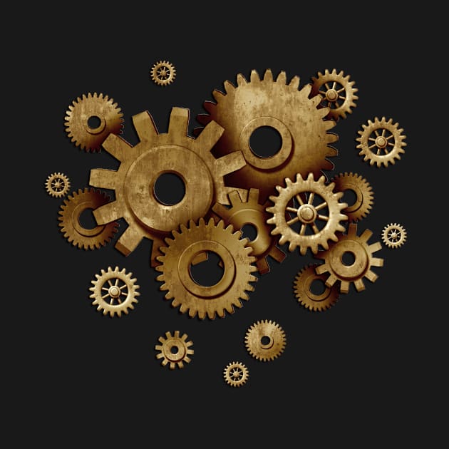 Steampunk Gears by lightidea