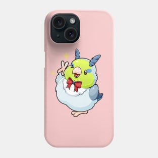 Cute Pacific Parrotlet And His Magic Feet Phone Case