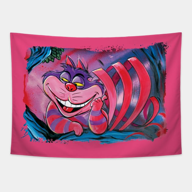 Cheshire cat tapestry new arrivals