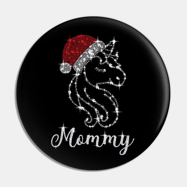 Cute Dabbing Unicorn Mommy Funny Christmas Gift Pin by thuden1738