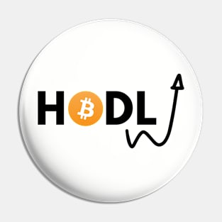 Hodl  - Bitcoin Pin