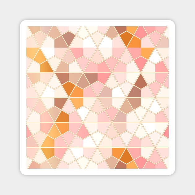 Hexagon Tiles I. Magnet by matise