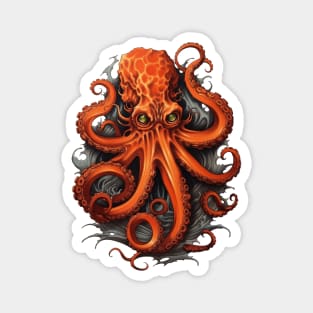 Octopus Tattoo Magnet