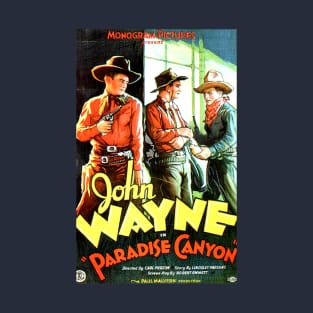 Vintage Western Movie Poster - Paradise Canyon T-Shirt